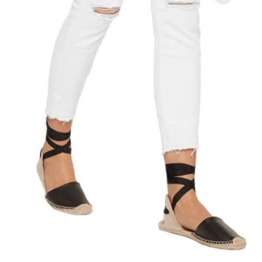 Soludos Leather Espadrilles